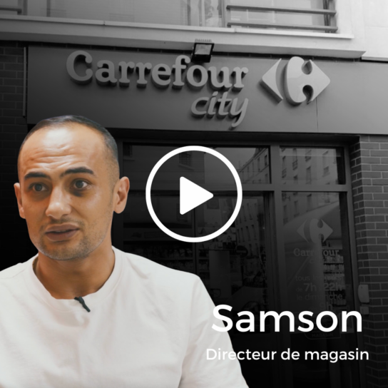 Samson, directeur d'un magasin utilisant la solution Veesion